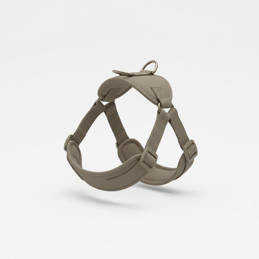 Harnais anti-traction taupe